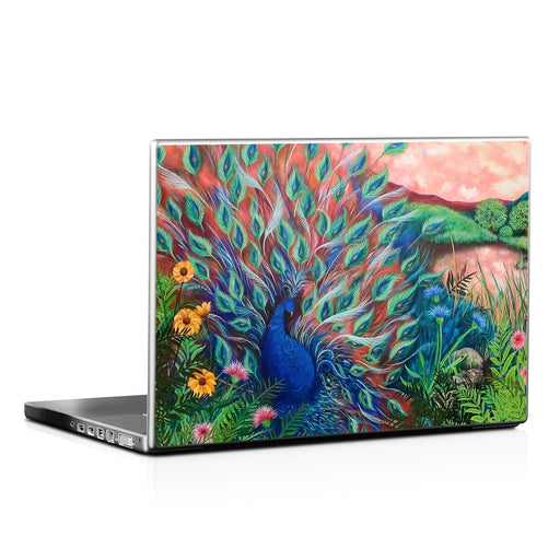 Coral Peacock - Laptop Lid Skin - eZthings USA WE SORT ALL THE CRAZIEST GADGETS, GIZMOS, TOYS & TECHNOLOGY, SO YOU DON'T HAVE TO.