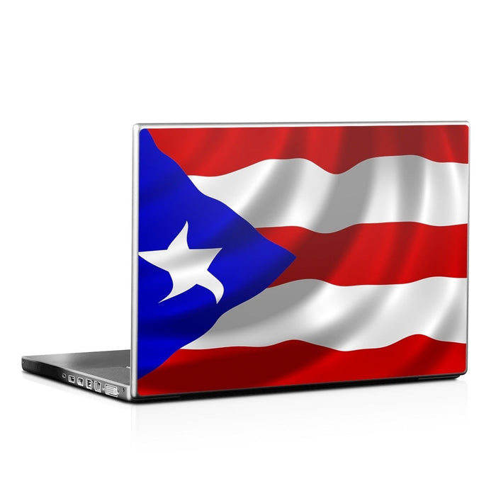 Puerto Rican Flag - Laptop Lid Skin - eZthings USA WE SORT ALL THE CRAZIEST GADGETS, GIZMOS, TOYS & TECHNOLOGY, SO YOU DON'T HAVE TO.