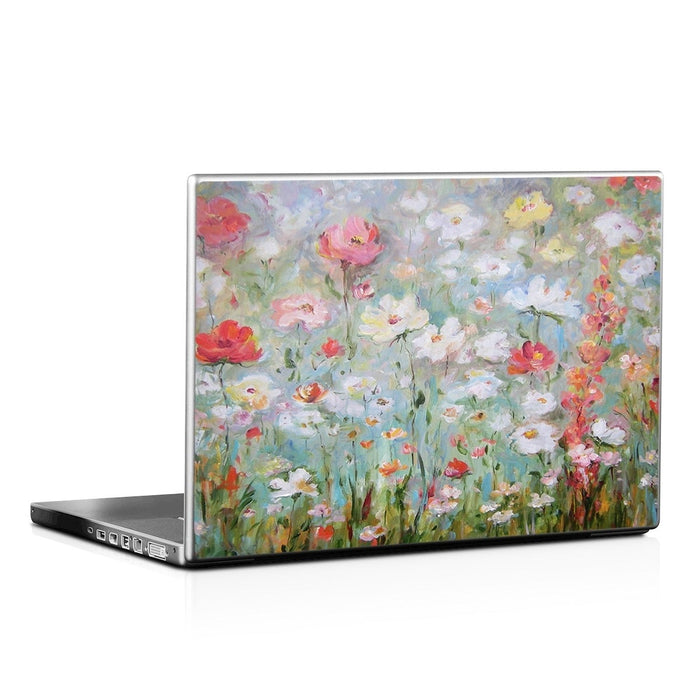 Flower Blooms - Laptop Lid Skin - eZthings USA WE SORT ALL THE CRAZIEST GADGETS, GIZMOS, TOYS & TECHNOLOGY, SO YOU DON'T HAVE TO.