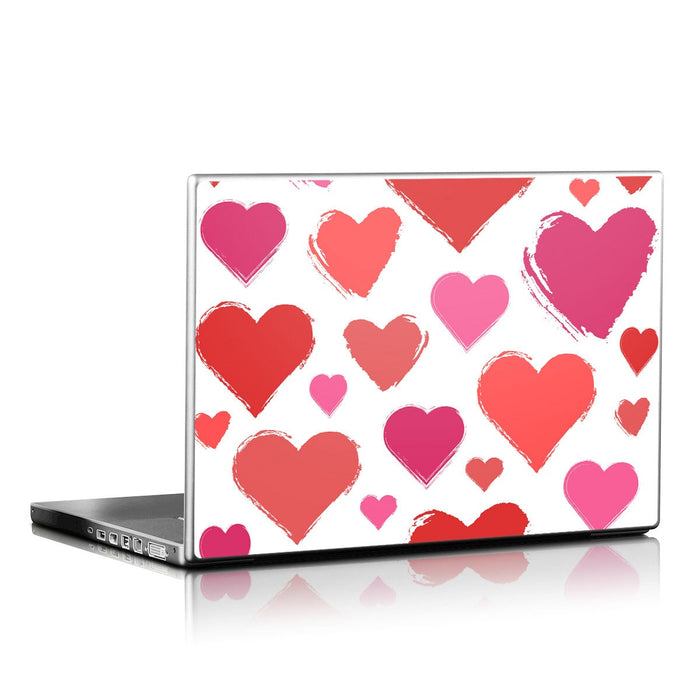 Hearts - Laptop Lid Skin - eZthings USA WE SORT ALL THE CRAZIEST GADGETS, GIZMOS, TOYS & TECHNOLOGY, SO YOU DON'T HAVE TO.
