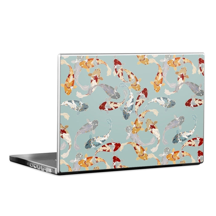 KoiFish Pond - Laptop Lid Skin - eZthings USA WE SORT ALL THE CRAZIEST GADGETS, GIZMOS, TOYS & TECHNOLOGY, SO YOU DON'T HAVE TO.