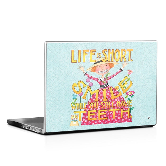 Life is Short - Laptop Lid Skin