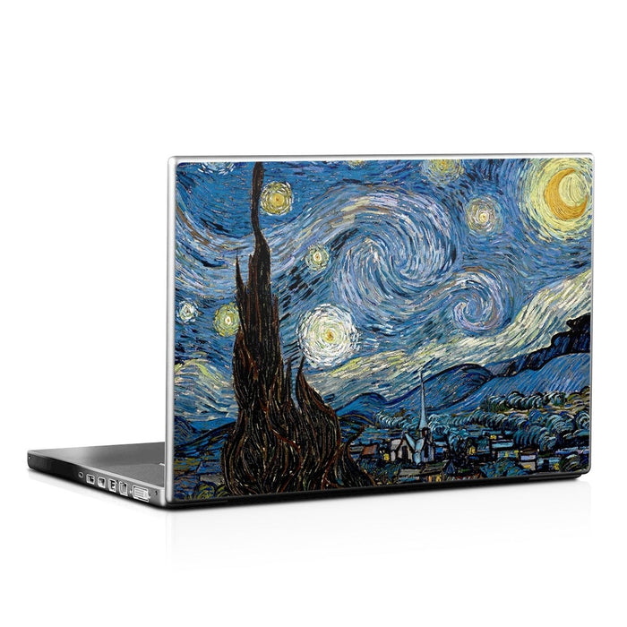 Starry Night - Laptop Lid Skin - eZthings USA WE SORT ALL THE CRAZIEST GADGETS, GIZMOS, TOYS & TECHNOLOGY, SO YOU DON'T HAVE TO.