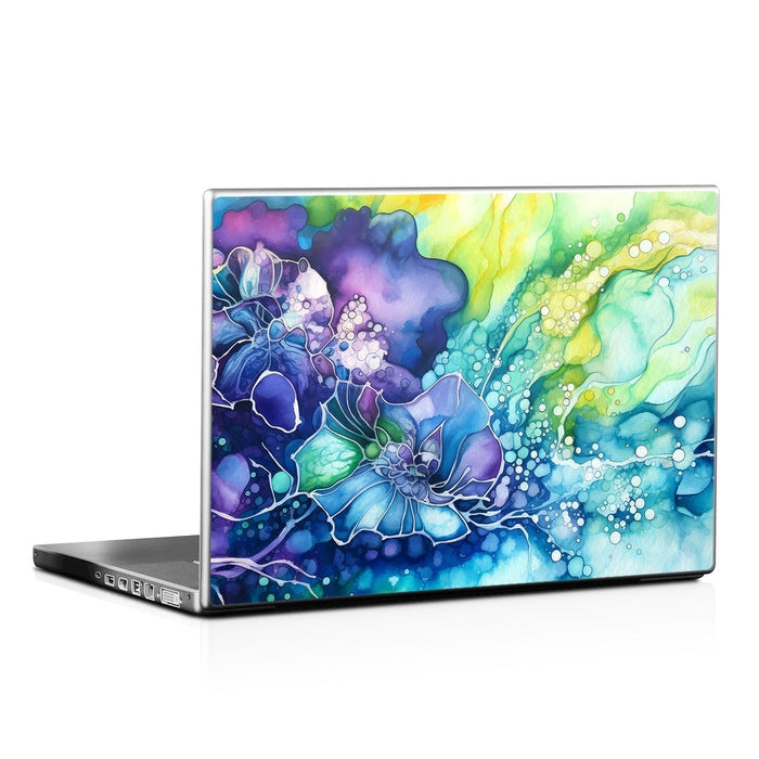 Watercolor Flora - Laptop Lid Skin - eZthings USA WE SORT ALL THE CRAZIEST GADGETS, GIZMOS, TOYS & TECHNOLOGY, SO YOU DON'T HAVE TO.