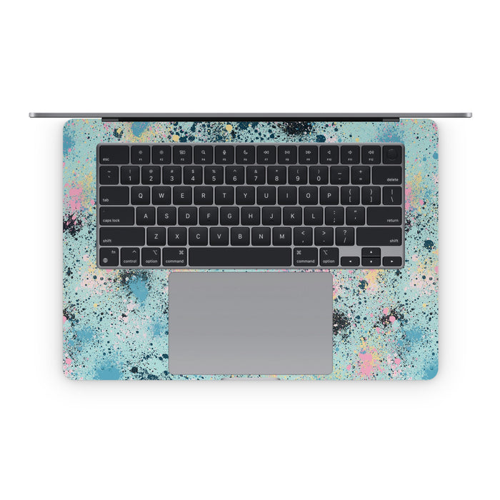 Abstract Ink Splatter - Apple MacBook Skin - eZthings USA WE SORT ALL THE CRAZIEST GADGETS, GIZMOS, TOYS & TECHNOLOGY, SO YOU DON'T HAVE TO.