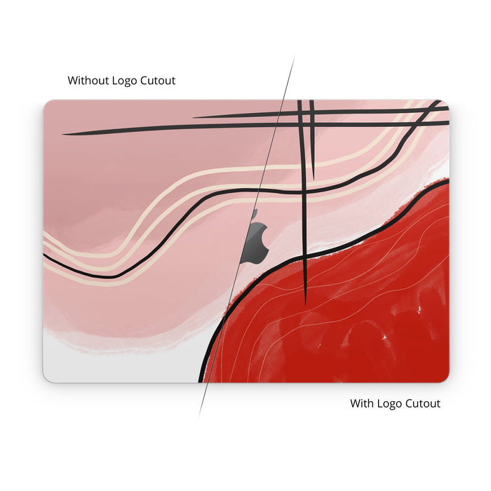 Abstract Red - Apple MacBook Skin - eZthings USA WE SORT ALL THE CRAZIEST GADGETS, GIZMOS, TOYS & TECHNOLOGY, SO YOU DON'T HAVE TO.