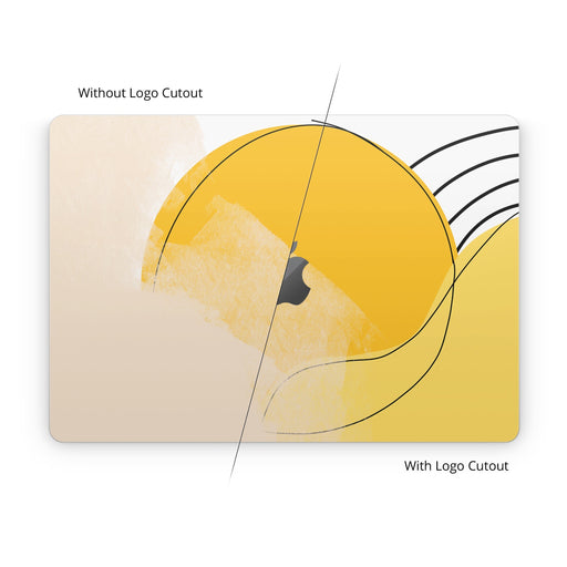 Abstract Yellow - Apple MacBook Skin - eZthings USA WE SORT ALL THE CRAZIEST GADGETS, GIZMOS, TOYS & TECHNOLOGY, SO YOU DON'T HAVE TO.
