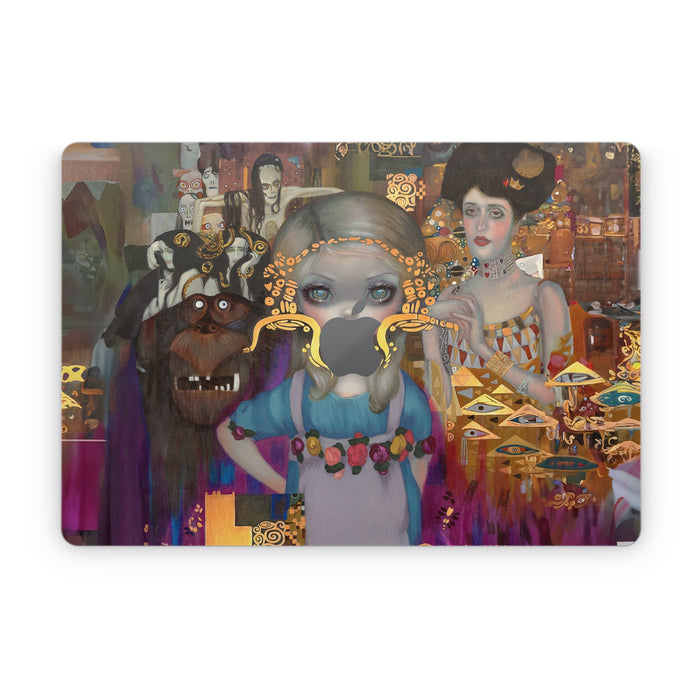 Alice in a Klimt Dream - Apple MacBook Skin - eZthings USA WE SORT ALL THE CRAZIEST GADGETS, GIZMOS, TOYS & TECHNOLOGY, SO YOU DON'T HAVE TO.