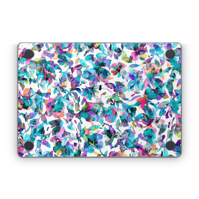 Aquatic Flowers - Apple MacBook Skin