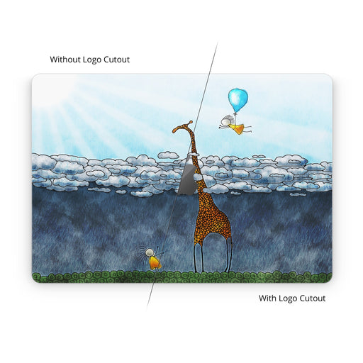 Above The Clouds - Apple MacBook Skin - eZthings USA WE SORT ALL THE CRAZIEST GADGETS, GIZMOS, TOYS & TECHNOLOGY, SO YOU DON'T HAVE TO.