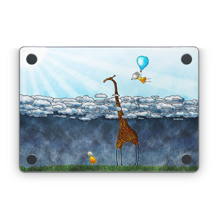 Above The Clouds - Apple MacBook Skin - eZthings USA WE SORT ALL THE CRAZIEST GADGETS, GIZMOS, TOYS & TECHNOLOGY, SO YOU DON'T HAVE TO.