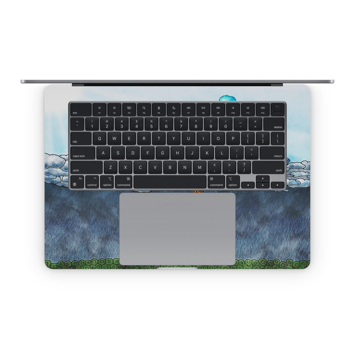 Above The Clouds - Apple MacBook Skin - eZthings USA WE SORT ALL THE CRAZIEST GADGETS, GIZMOS, TOYS & TECHNOLOGY, SO YOU DON'T HAVE TO.