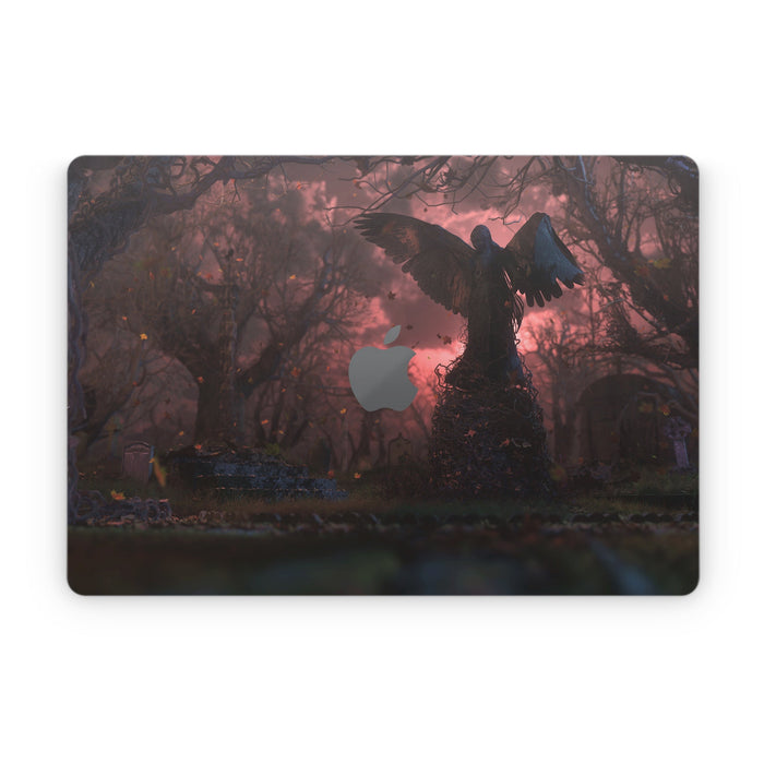 Black Angel - Apple MacBook Skin - eZthings USA WE SORT ALL THE CRAZIEST GADGETS, GIZMOS, TOYS & TECHNOLOGY, SO YOU DON'T HAVE TO.