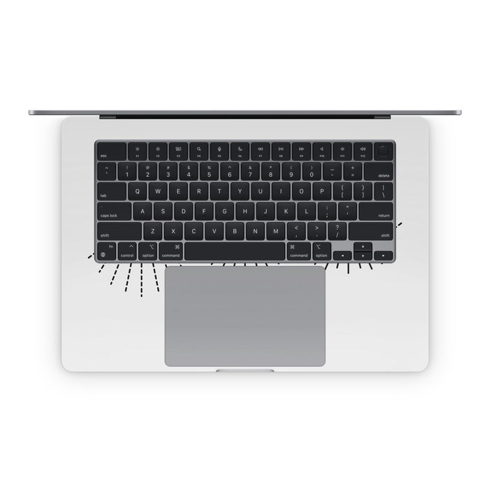 Blue Eyes - Apple MacBook Skin