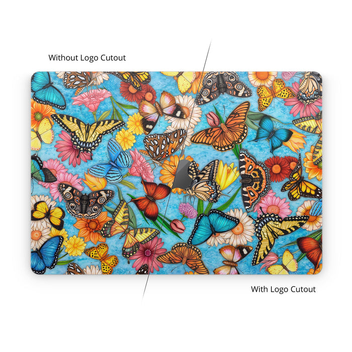 Butterfly Land - Apple MacBook Skin - eZthings USA WE SORT ALL THE CRAZIEST GADGETS, GIZMOS, TOYS & TECHNOLOGY, SO YOU DON'T HAVE TO.