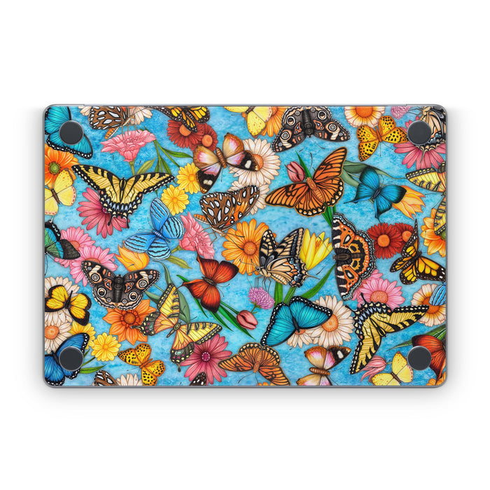 Butterfly Land - Apple MacBook Skin - eZthings USA WE SORT ALL THE CRAZIEST GADGETS, GIZMOS, TOYS & TECHNOLOGY, SO YOU DON'T HAVE TO.