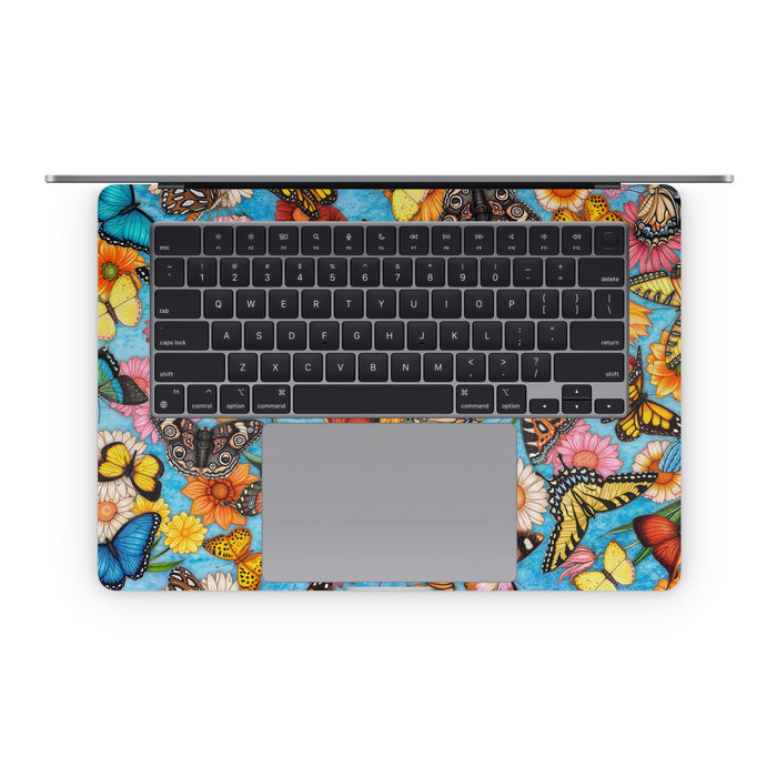 Butterfly Land - Apple MacBook Skin - eZthings USA WE SORT ALL THE CRAZIEST GADGETS, GIZMOS, TOYS & TECHNOLOGY, SO YOU DON'T HAVE TO.