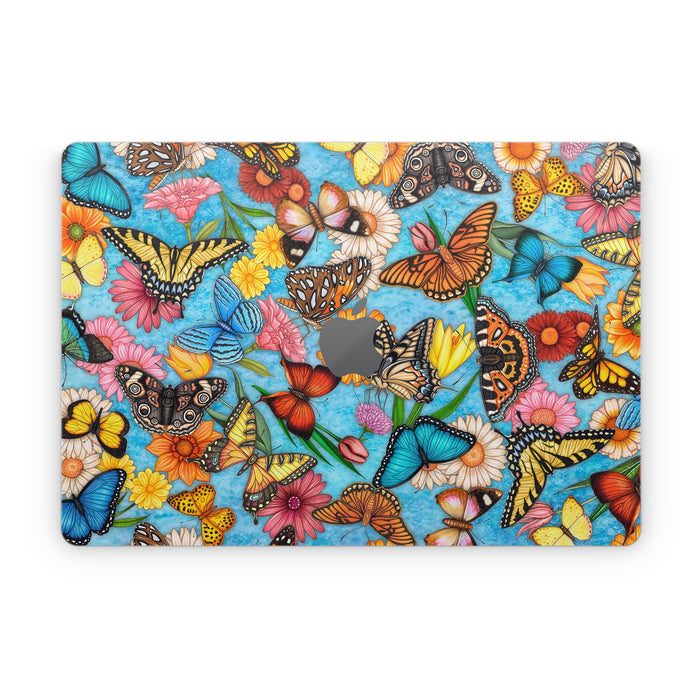 Butterfly Land - Apple MacBook Skin - eZthings USA WE SORT ALL THE CRAZIEST GADGETS, GIZMOS, TOYS & TECHNOLOGY, SO YOU DON'T HAVE TO.