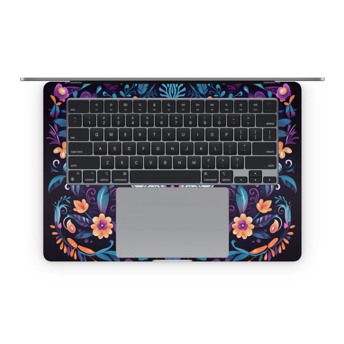 Calavera Azul - Apple MacBook Skin