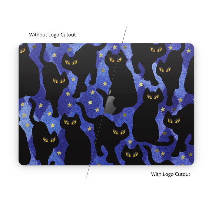 Cat Silhouettes - Apple MacBook Skin - eZthings USA WE SORT ALL THE CRAZIEST GADGETS, GIZMOS, TOYS & TECHNOLOGY, SO YOU DON'T HAVE TO.
