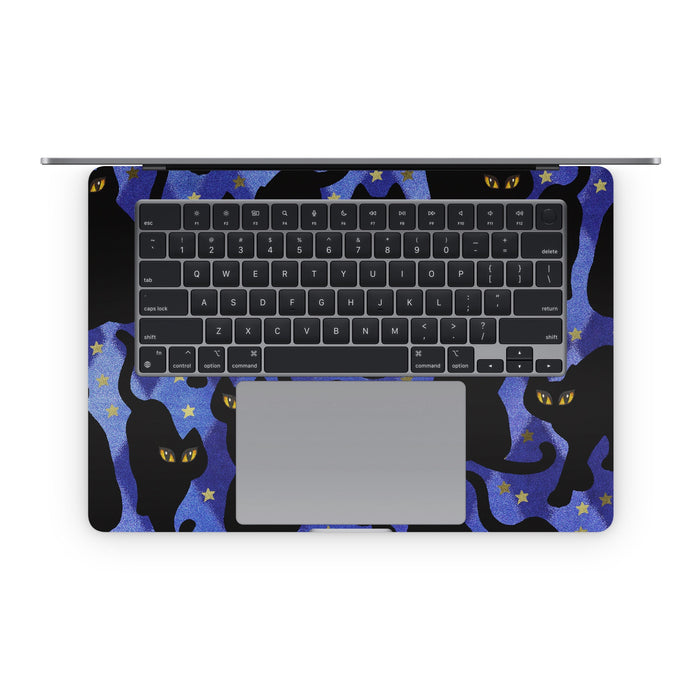 Cat Silhouettes - Apple MacBook Skin - eZthings USA WE SORT ALL THE CRAZIEST GADGETS, GIZMOS, TOYS & TECHNOLOGY, SO YOU DON'T HAVE TO.