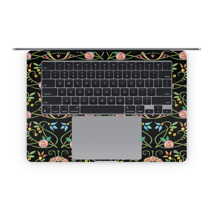 Change Nothing Flowers - Apple MacBook Skin