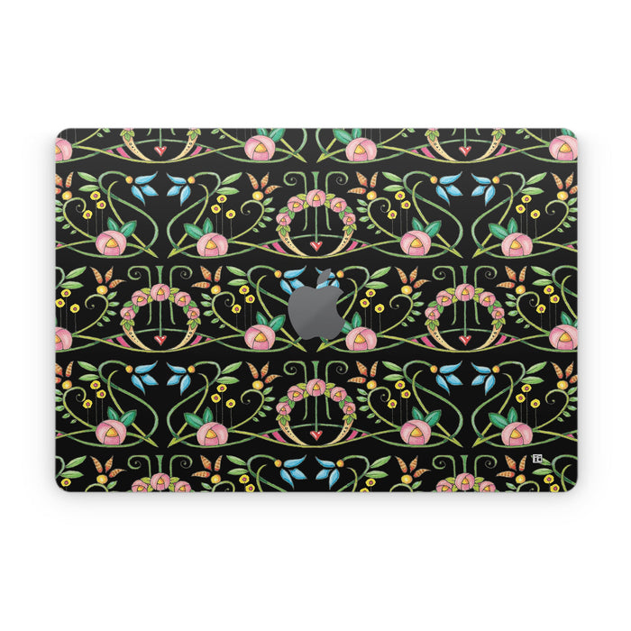 Change Nothing Flowers - Apple MacBook Skin