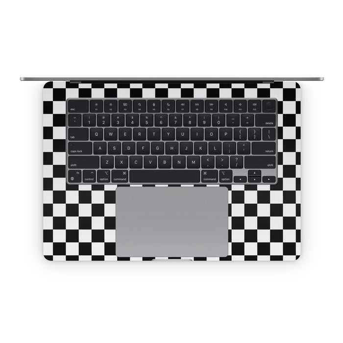 Checkers - Apple MacBook Skin - eZthings USA WE SORT ALL THE CRAZIEST GADGETS, GIZMOS, TOYS & TECHNOLOGY, SO YOU DON'T HAVE TO.