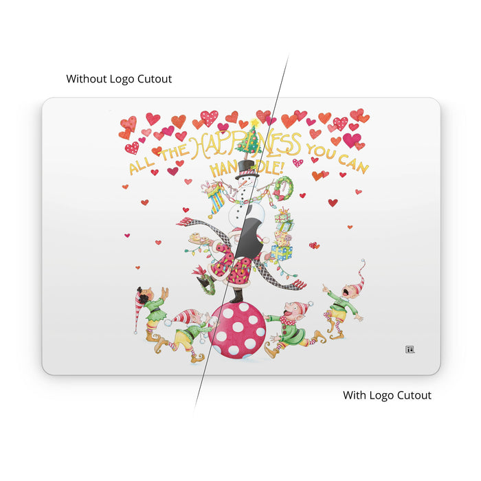 Christmas Circus - Apple MacBook Skin