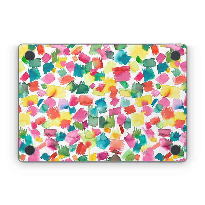 Colorful Strokes - Apple MacBook Skin - eZthings USA WE SORT ALL THE CRAZIEST GADGETS, GIZMOS, TOYS & TECHNOLOGY, SO YOU DON'T HAVE TO.