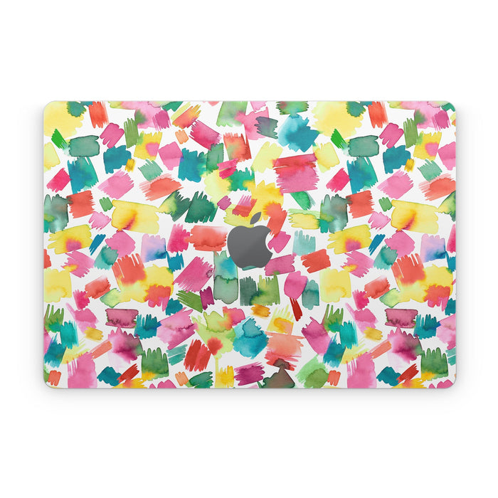 Colorful Strokes - Apple MacBook Skin - eZthings USA WE SORT ALL THE CRAZIEST GADGETS, GIZMOS, TOYS & TECHNOLOGY, SO YOU DON'T HAVE TO.