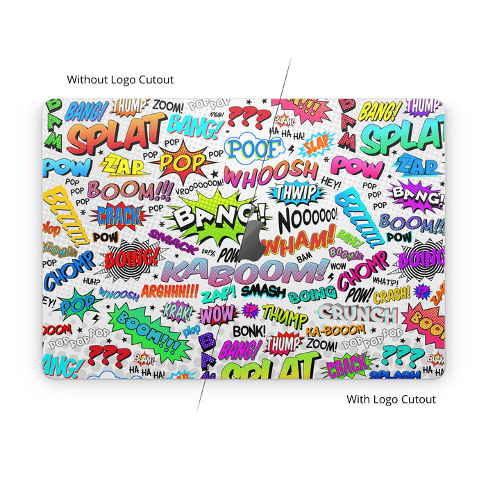 Comics - Apple MacBook Skin - eZthings USA WE SORT ALL THE CRAZIEST GADGETS, GIZMOS, TOYS & TECHNOLOGY, SO YOU DON'T HAVE TO.