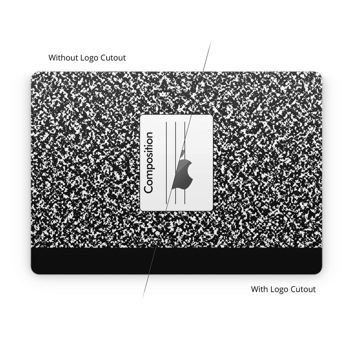 Composition Notebook - Apple MacBook Skin - eZthings USA WE SORT ALL THE CRAZIEST GADGETS, GIZMOS, TOYS & TECHNOLOGY, SO YOU DON'T HAVE TO.