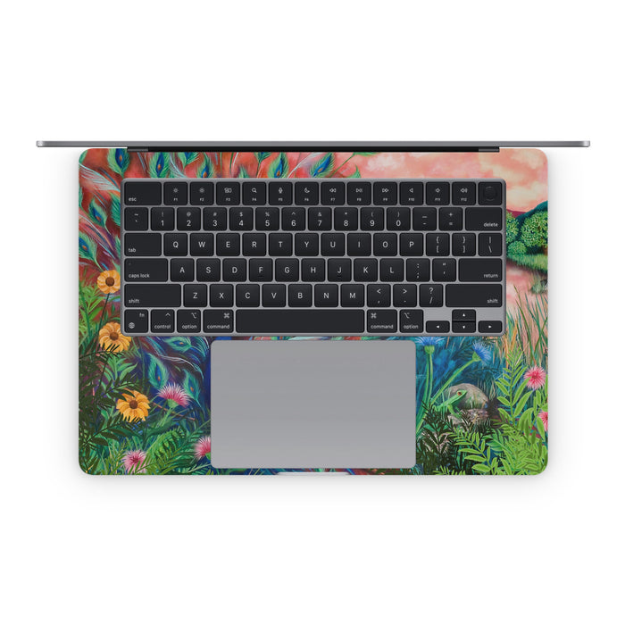 Coral Peacock - Apple MacBook Skin