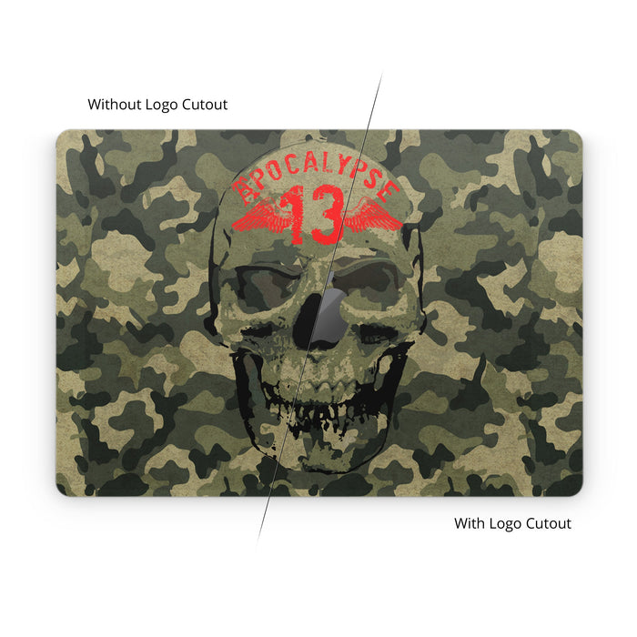 Camo Skull - Apple MacBook Skin