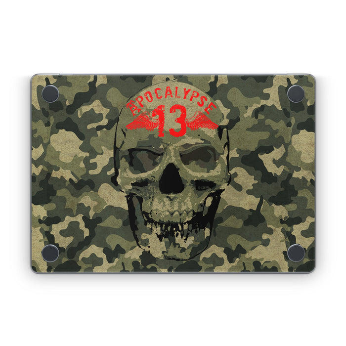 Camo Skull - Apple MacBook Skin