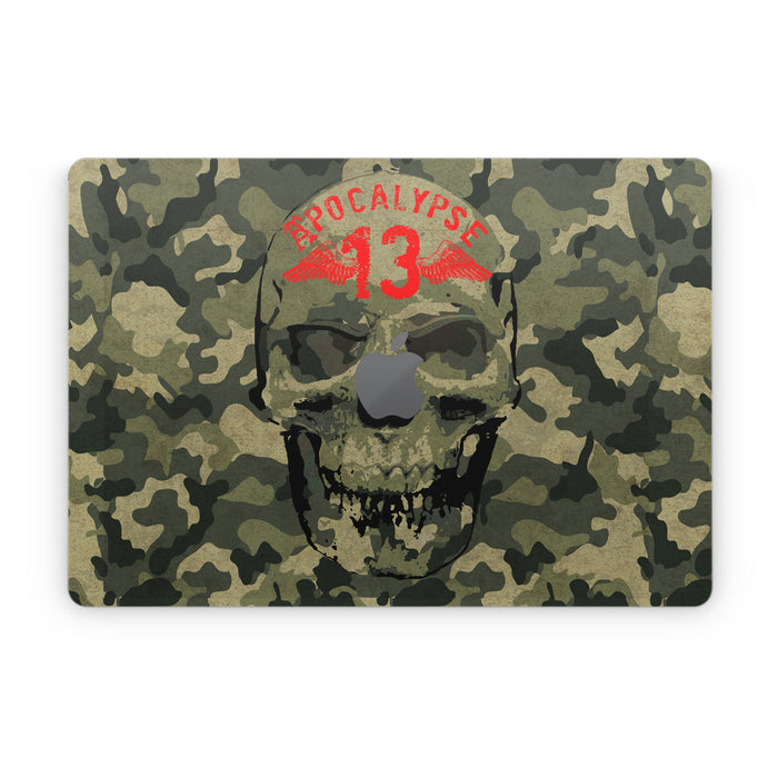 Camo Skull - Apple MacBook Skin