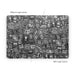Distraction Tactic B&W - Apple MacBook Skin - eZthings USA WE SORT ALL THE CRAZIEST GADGETS, GIZMOS, TOYS & TECHNOLOGY, SO YOU DON'T HAVE TO.