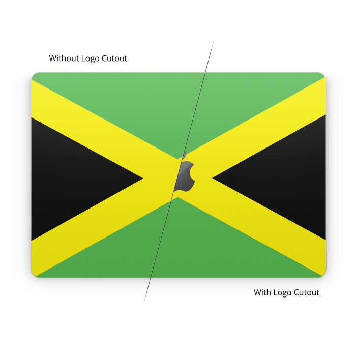 Jamaican Flag - Apple MacBook Skin - eZthings USA WE SORT ALL THE CRAZIEST GADGETS, GIZMOS, TOYS & TECHNOLOGY, SO YOU DON'T HAVE TO.