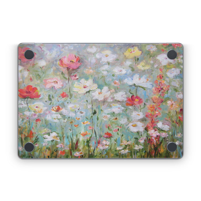 Flower Blooms - Apple MacBook Skin - eZthings USA WE SORT ALL THE CRAZIEST GADGETS, GIZMOS, TOYS & TECHNOLOGY, SO YOU DON'T HAVE TO.
