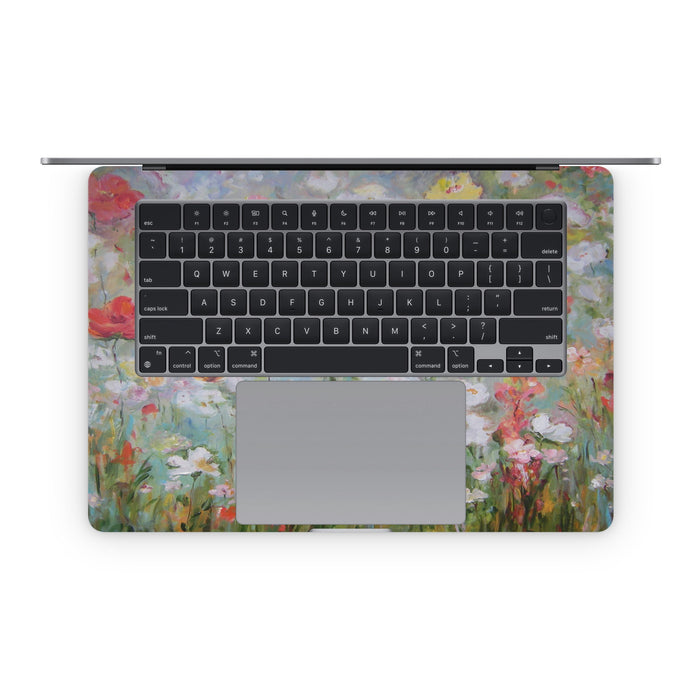 Flower Blooms - Apple MacBook Skin - eZthings USA WE SORT ALL THE CRAZIEST GADGETS, GIZMOS, TOYS & TECHNOLOGY, SO YOU DON'T HAVE TO.