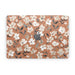 Fresh Flowers Copper - Apple MacBook Skin - eZthings USA WE SORT ALL THE CRAZIEST GADGETS, GIZMOS, TOYS & TECHNOLOGY, SO YOU DON'T HAVE TO.