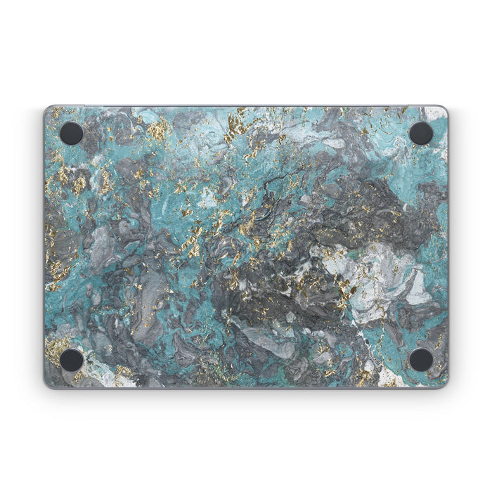 Gilded Glacier Marble - Apple MacBook Skin