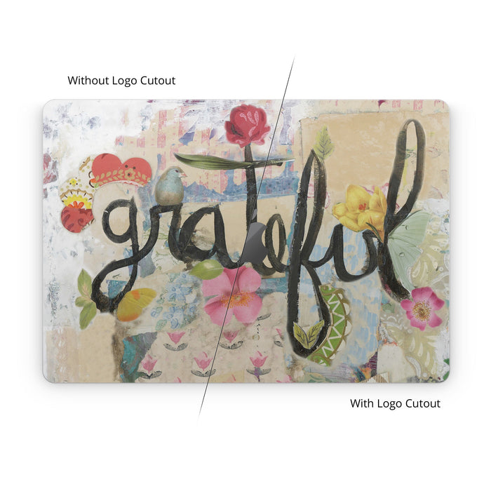 Grateful - Apple MacBook Skin - eZthings USA WE SORT ALL THE CRAZIEST GADGETS, GIZMOS, TOYS & TECHNOLOGY, SO YOU DON'T HAVE TO.