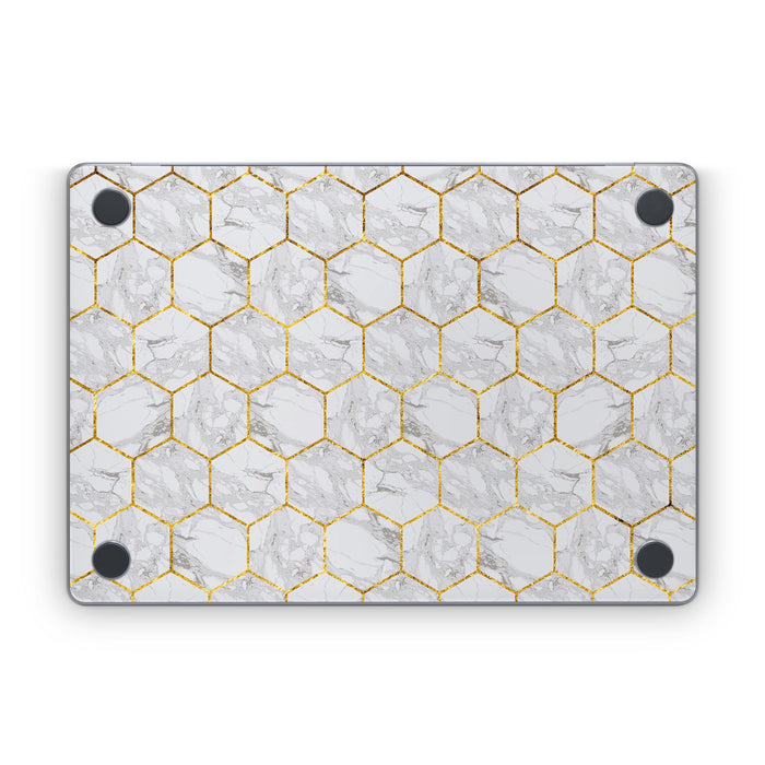 Honey Marble - Apple MacBook Skin - eZthings USA WE SORT ALL THE CRAZIEST GADGETS, GIZMOS, TOYS & TECHNOLOGY, SO YOU DON'T HAVE TO.
