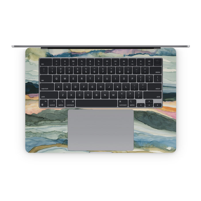 Layered Earth - Apple MacBook Skin - eZthings USA WE SORT ALL THE CRAZIEST GADGETS, GIZMOS, TOYS & TECHNOLOGY, SO YOU DON'T HAVE TO.