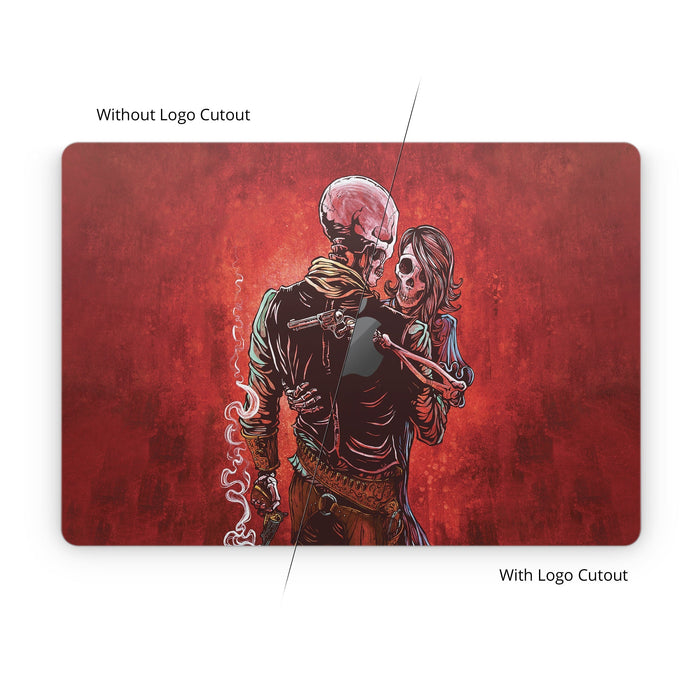 Love, Trust, and a Revolver - Apple MacBook Skin