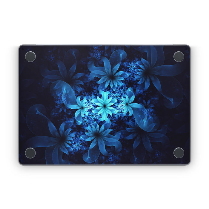 Luminous Flowers - Apple MacBook Skin - eZthings USA WE SORT ALL THE CRAZIEST GADGETS, GIZMOS, TOYS & TECHNOLOGY, SO YOU DON'T HAVE TO.