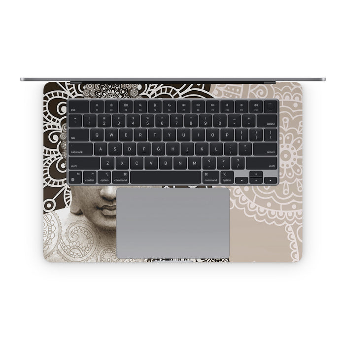 Meditation Mehndi - Apple MacBook Skin - eZthings USA WE SORT ALL THE CRAZIEST GADGETS, GIZMOS, TOYS & TECHNOLOGY, SO YOU DON'T HAVE TO.