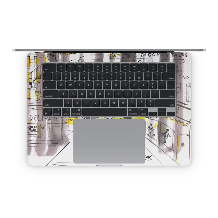 My New York Mood - Apple MacBook Skin